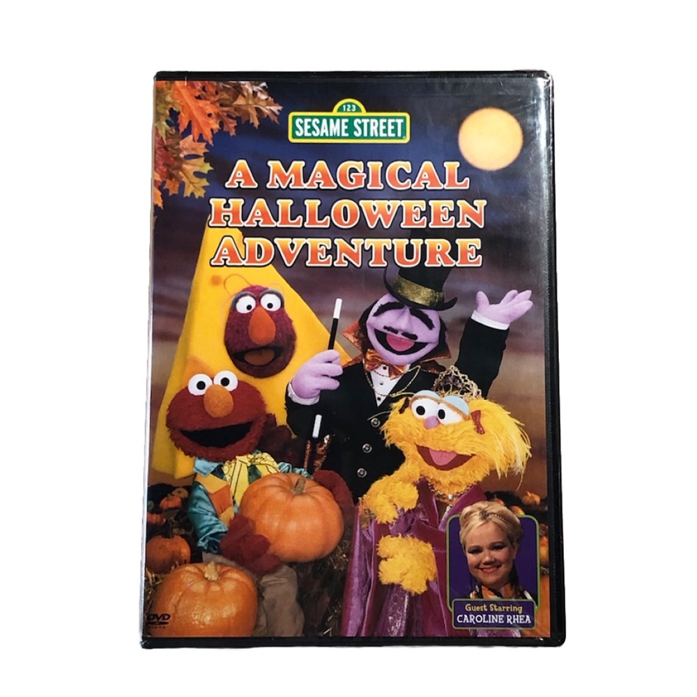 Sesame Street A Magical Halloween Adventure New DVD Featuring Caroline Rhea